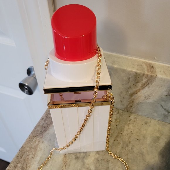 Handbags - Boutique Lipstick Purse-White